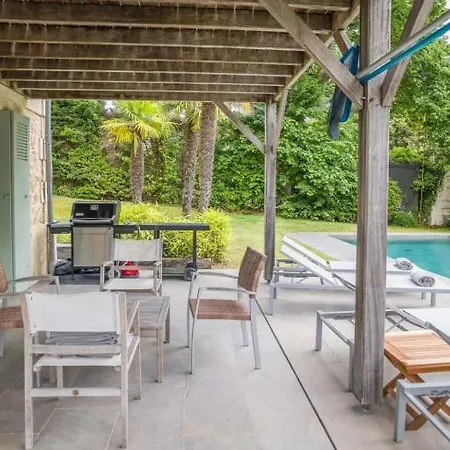 ヴィラ Oasis Moderne Avec Piscine Chauffee Au Coeur De La D'hiver アルカション
